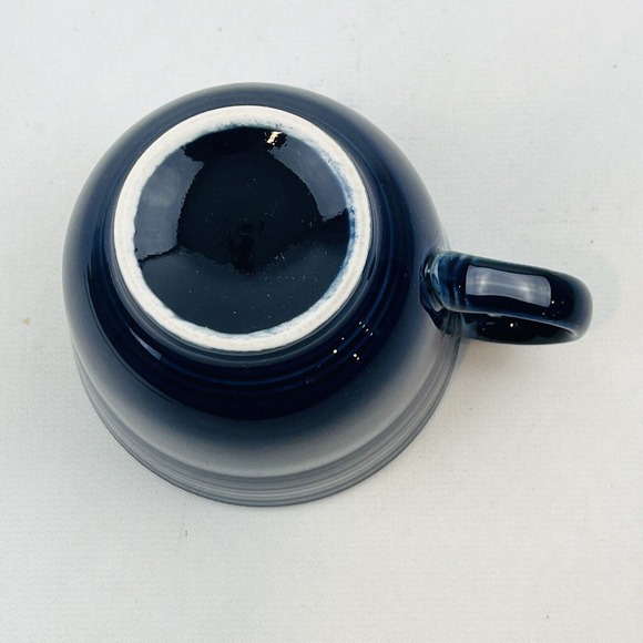 Fiesta Cobalt Blue Flat Cup Only Coffee Tea Homer Laughlin HLC Fiestaware - Picture 6 of 8